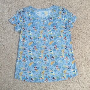 Disney 2019 All Over Graphic Shirt Large